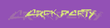 Logo for Árok Party 2021