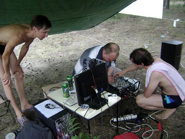 Party pictures from DiHalt 2010 OpenAir