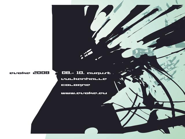 Flyer for Evoke 2008: Breakpoint - Flyer Front