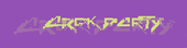 Logo for Árok Party 2021