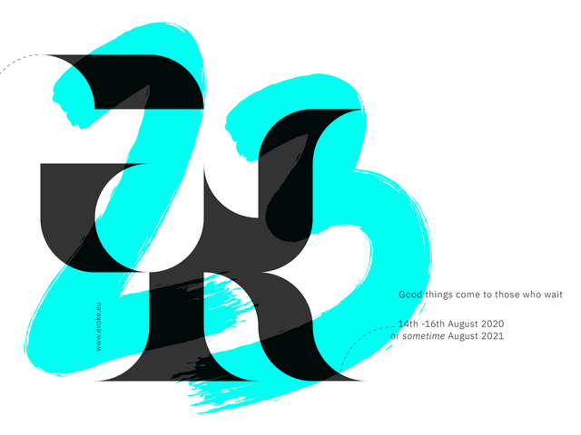 Flyer for Evoke 2020