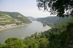 &raquo;View from the Schweizerhaus down to the rhine valley&laquo; by 