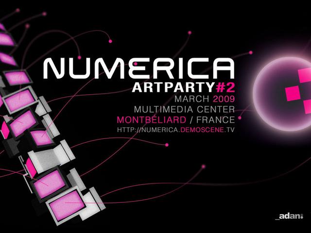 Flyer for NUMERICA 2009