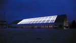 &raquo;The Grande Halle and the geant 3000m2 led screen on the roof&laquo; by 